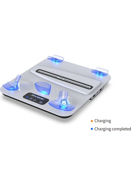 Ps5 Fat Slim Ps Vr2 Uyumlu Soğutuculu Şarj Standı TP5-3550 modelleri