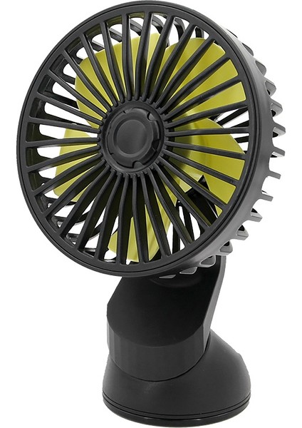 Evrensel Büyük Rüzgar Üç Hız Kontrol USB Araba Fanı USB Araba Fanı Vantuz Araba Koltuğu Arka Tek Kafa Araba Fanı 12V 24V (Yurt Dışından)