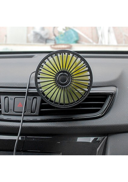 Evrensel Büyük Rüzgar Üç Hız Kontrol USB Araba Fanı USB Araba Fanı Vantuz Araba Koltuğu Arka Tek Kafa Araba Fanı 12V 24V (Yurt Dışından) indirimleri
