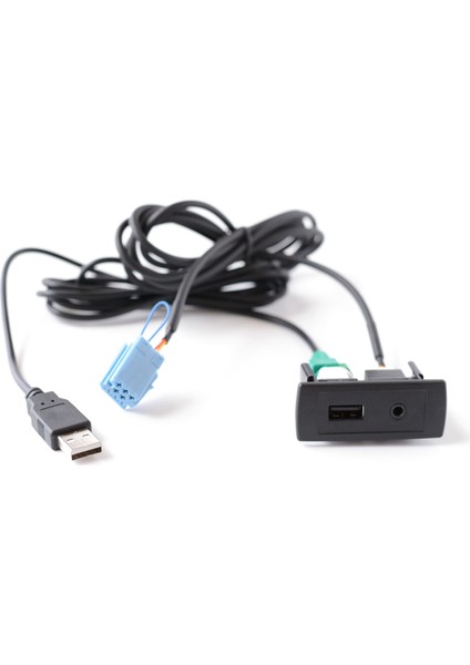 Mercedes-Benz Smart 450 Ses Arayüzü Için Araç Aux USB Arayüz Paneli (Yurt Dışından)