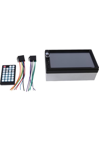 7010B Araba Multimedya Evrensel Araba Radyo Dokunmatik Ekran Araba Mp5 Çalar Araba Malzemeleri (Yurt Dışından)