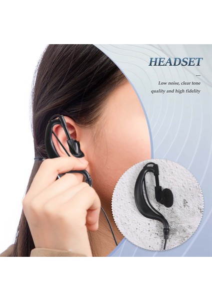 Kenwood Radyo Siyah Için Güvenlik Earhanger Kulaklık Kulaklık Kulaklık (Yurt Dışından) fiyatları