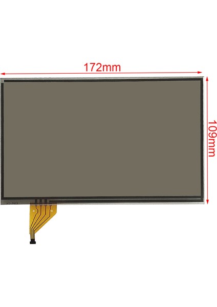 Lexus Is Gs Rx Prius IS250 IS350 Isf Mfd Radyo Navigasyon Için 7.3 Inç Dokunmatik Ekran Panel Cam Sayısallaştırıcı (Yurt Dışından) indirimleri