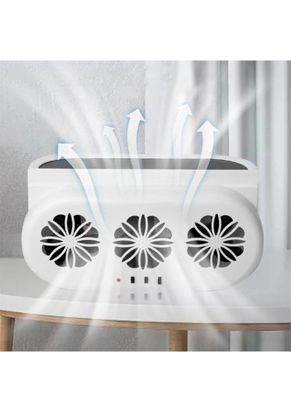 Araba Egzoz Fanı Güneş Enerjili ve USB Şarjlı Pencere Vantilatörü 3 Fan Ön Arka Iç Radyatör Soğutma Sistemi A (Yurt Dışından) fırsatları