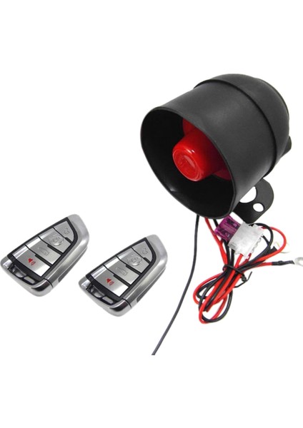 Evrensel Araba Alarmı Alarm Tek Yönlü Otomatik Titreşim Sistemi Araba Uzaktan Kumandası Hırsızlık Önleme Cihazı Araba Hırsızlık Önleme Alarmı (Yurt Dışından)