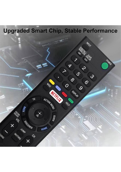 Sony LED LCD 4K Tv Için RMT-TX100B Uzaktan Kumandayı Değiştirin KDL-55W6500 XBR-55X855C KD-43X8301C KD-55XD8599 (Yurt Dışından) fiyatları