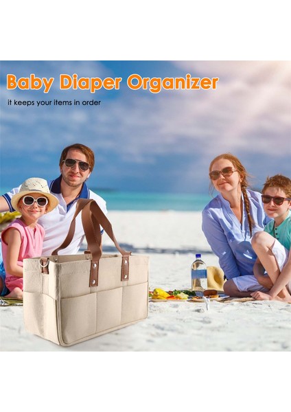 Bebek Bezi Organizatör - Bebek Duş Sepeti Taşınabilir Kreş Depolama Kutusu Araba Depolama Sepeti Oyuncaklar Için (Yurt Dışından) indirimleri