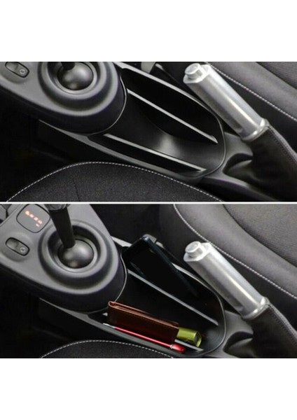 Araba Merkezi Konsol Küpeşte Kol Dayama Saklama Kutusu Abs Siyah Akıllı 453 Fortwo Forfour 2015-2019 Aksesuarları (Yurt Dışından) indirimleri
