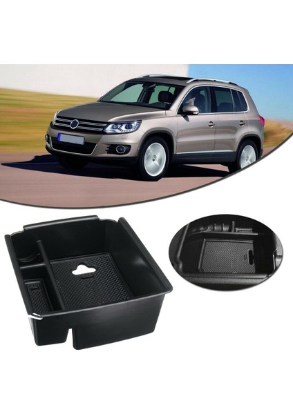 Araba Kol Dayama Merkezi Saklama Kutusu Konteyner Eldiven Düzenleyici Kılıf -Tiguan Mk2 2016 2017 2018 2019 (Yurt Dışından) fiyatları
