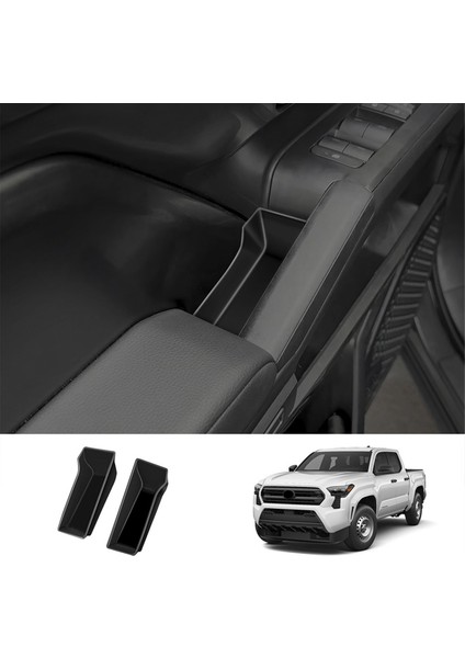 Toyota Tacoma 2024 Kapı Kol Dayanağı Saklama Kutusu Için Araba Ön Kapı Kolu Saklama Kutusu Tepsi Aksesuarları (Yurt Dışından) indirimleri
