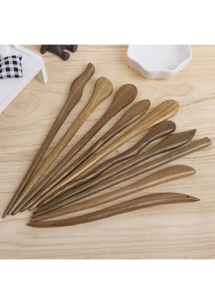 No.8 Boyutu Vintage Saç Sopa Seçimi Doğal Ahşap Sandal Ağacı Çin Tarzı Çubuklarını Etnik Saç Tokası Kadın Tokalar Takı Aksesuarları (Yurt Dışından) indirimleri