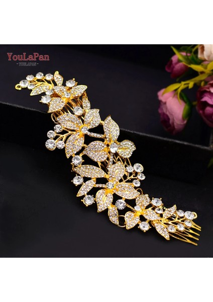 HP301-18KG Topqueen HP326 Zirkonya Düğün Tiara Gelin Için Prenses Tiara Kafa Gelin Taç Gelin Saç Aksesuarları Kadınlar Için Tiara (Yurt Dışından)