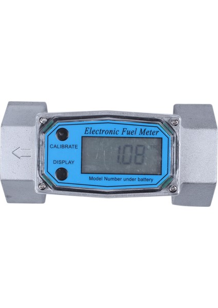 Dijital Akış Ölçer K24 Sıvı Türbin Ölçer Akış Ölçer 1.5 Inç Akaryakıt Akış Ölçer 40-280L/MIN (Yurt Dışından)