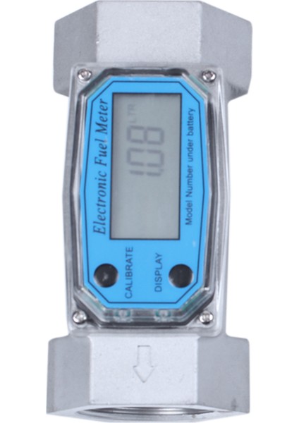 Dijital Akış Ölçer K24 Sıvı Türbin Ölçer Akış Ölçer 1.5 Inç Akaryakıt Akış Ölçer 40-280L/MIN (Yurt Dışından)