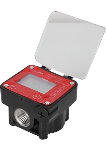 Oval Dişli Debimetre Metre Küçük Debimetre Kapaklı Metre Sensör Sayaç Göstergesi A (Yurt Dışından)