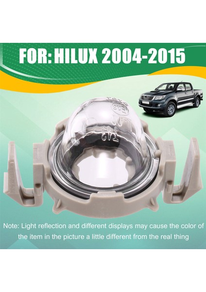 Toyota Hilux 2004-2015 Için Araç Arka Plaka Lambası Kapağı 81270-0K010 Plaka Lambası Koruma Kapağı (Yurt Dışından) fırsatları