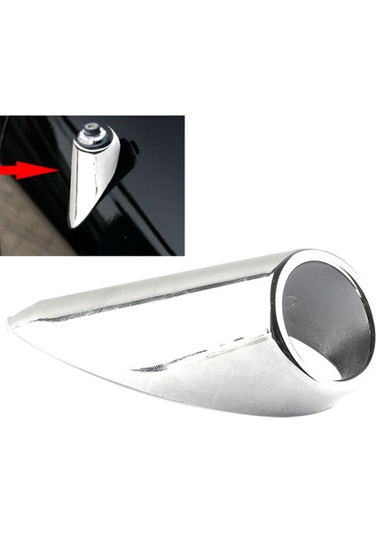 Dodge Ram 1500 2500 2011-2017 Için Araba Krom Anten Kapağı Trim (Yurt Dışından)