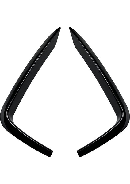 Bmw 2 Serisi F22 F23 M Sport 2015-2019 Için Araba Ön Tampon Dudak Ayırıcı Spoiler Şeritleri Hava Bıçağı Kaplamaları Parlak Siyah (Yurt Dışından)