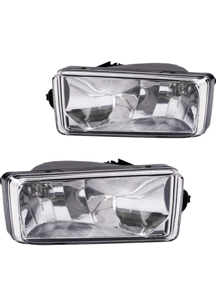 Şeffaf Lens Sürüş Sis Farları Lambaları Chevy Silverado Suburban Tahoe Gmc Sierra Yukon 25883245 GM2593160 (Yurt Dışından)