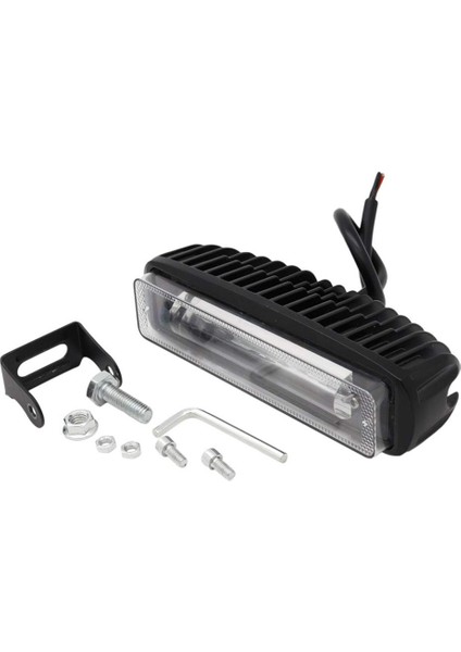 Inç 30W Kırmızı Çizgi LED Forklift Araba Uyarı Lambası Güvenlik Çalışma Işığı Çubuğu Depo Tehlike Alanı Işığı, 10-80V Su Geçirmez (1 Adet) (Yurt Dışından)