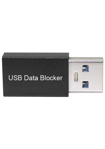 Adet USB Veri Engelleyici, Veri Senkronizasyonunu Engellemek Için Yalnızca Şarj Edilebilen USB Engelleyici Adaptörü, Meyve Suyu Jacking'e Karşı Koruyun Siyah (Yurt Dışından) modelleri