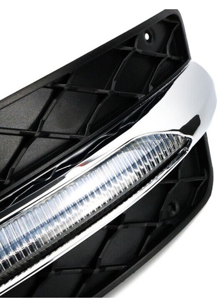 Araba LED Sis Lambası Drl Gündüz Farı Mercedes Benz Için W204 C-Class C300 C280 Spor 2013-2014 Sol (Yurt Dışından)