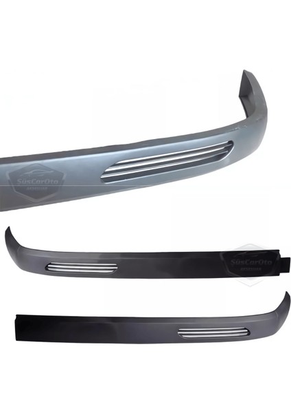 Fiat Doblo D2 2005-2010 Uyumlu Üniversal V2 Laguna Lip Esnek Ön Lip 2 Parça Tampon Altı Dil Karlık Ön Ek modelleri