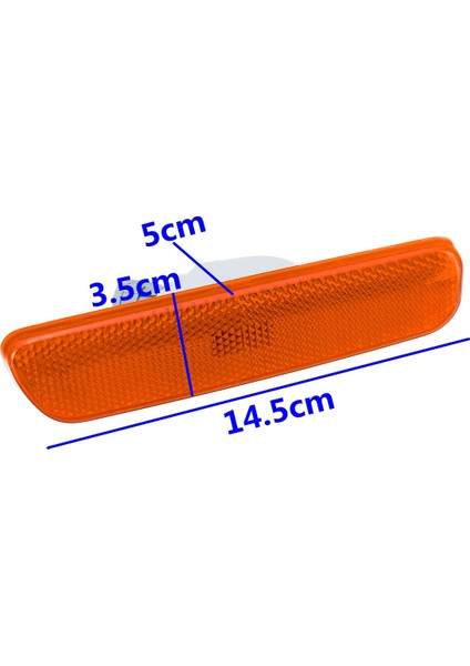 1999-2003 Lexus RX300 Için Çift Ön Tampon Işaret Işığı Köşe Işığı W/ampul (Yurt Dışından) fırsatları