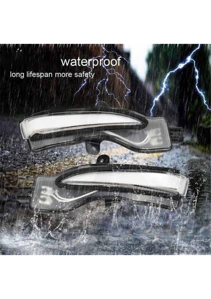 Araba Dinamik Dönüş Sinyali LED Dikiz Aynası Gösterge Sinyal Lambası Mazda Cx-3 Cx-4 Cx5 Ke 2016-2018 A (Yurt Dışından) fırsatları