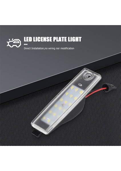 Beyaz LED Numarası Plaka Işığı Değiştirme Toyota Hiace Hi-Ace H200 2004-2012 Araba Aksesuarları (Yurt Dışından) modelleri