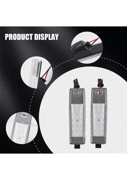 Beyaz LED Numarası Plaka Işığı Değiştirme Toyota Hiace Hi-Ace H200 2004-2012 Araba Aksesuarları (Yurt Dışından) indirimleri