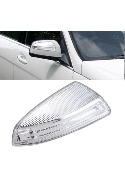 Yan Kapı LED Işık Lambaları, Mercedes-Benz W204 W164 ml Sınıfı ML300 Için Kapı Kanat Ayna Dönüş Sinyali Işığı - Sağ (Yurt Dışından) modelleri