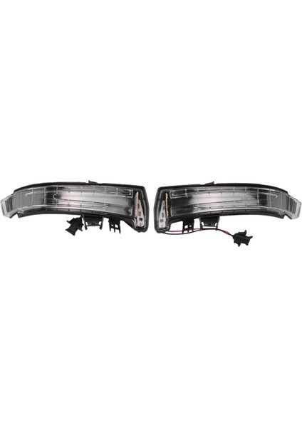 Çifti Mercedes W204 W212 W221 LED Yan Ayna Işaretleyici Dönüş Sinyal Işığı Lens 2129067401 2129067501 (Yurt Dışından)
