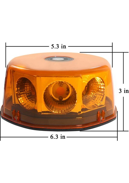 12-24V 8-Cob LED Strobe Işık Sarı/kehribar Uyarı Işıkları Süper Parlak Acil Durum Uyarı Flaşı Işaret Işığı Manyetik Tabanlı Kamyon Okul Otobüsü Forklift Utv Için (Yurt Dışından) fiyatları