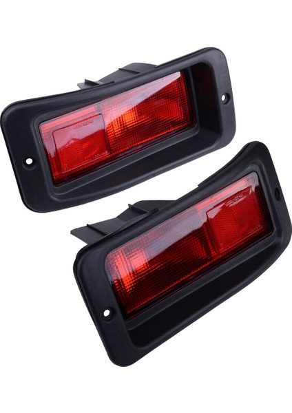 2 x Arka Tampon Reflektör Lambası Arka Lambası Mitsubishi Pajero Montero Pajero Sport 1999-2008 (Yurt Dışından)