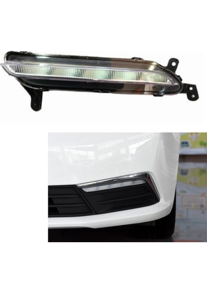 Araba Ön Sağ Drl Sis Lambası Saıc Roewe Mg 360 Otomatik Sürüş Lambası Gündüz Çalışan Işık Tampon Lambası (Yurt Dışından) modelleri