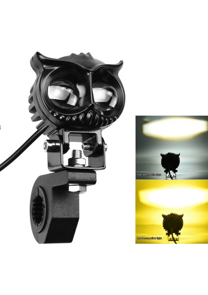 1 Adet 45W Motosiklet LED Far Işığı Yarışçı Işığı Drl Spot Lambası Arazi Motosikletleri, Atv, Suv Için (Yurt Dışından) fırsatları