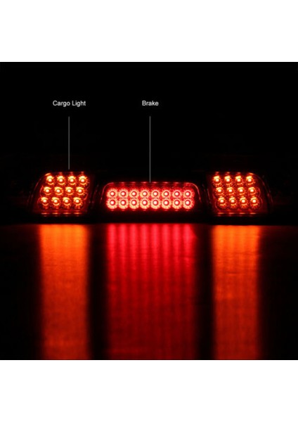 Araba LED 3. Üçüncü Fren Lambası Yüksek Montajlı Fren Lambası Chevy Silverado Gmc Sierra 1500 2500HD 3500 Hd LED 2014-2018 (Yurt Dışından) modelleri