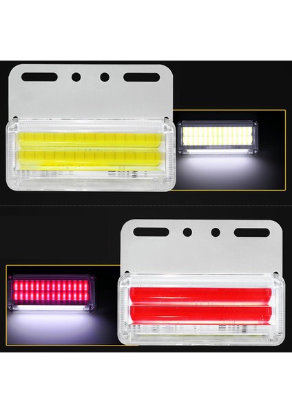 4 Adet/takım Parlak LED Dönüş Işıkları 24V 56 LED Sinyal Lambası Kamyon Cob Yan Işık Işaretleyici Lamba Araba Kamyonlar Için Sarı (Yurt Dışından) indirimleri