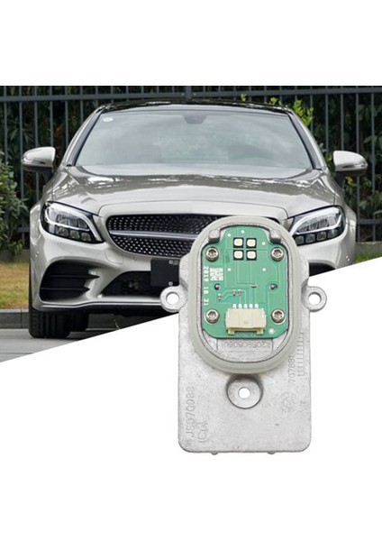 Araba LED Gündüz Çalışan Işık Kontrol Ünitesi Modülü Mercedes-Benz Için W205 W156 X156 2015-2016 A2059060601 (Yurt Dışından) fırsatları