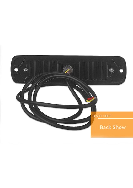 12V-24V 6led Işık Flaş Acil Araç Araç Uyarı Strobe Yanıp Sönen Mavi (Yurt Dışından) fiyatları