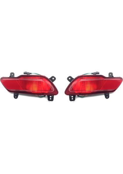 1 Çift Araba Arka Tampon Sis Lambası Park Uyarı Reflektör Arka Lambaları Changan CS35 2017 (Yurt Dışından)