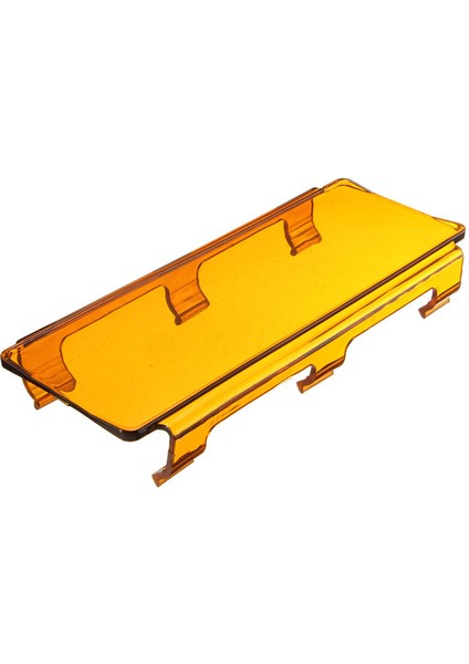 8 Inç Kavisli LED Çalışma Işığı Çubuğu Lens Kapağı Atv Utv Offroad 4WD Amber (Yurt Dışından)