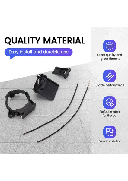 Araba Halojen Lamba Tutucu Kısa Far Far Tabanı H7 Lamba Tutucu 5K0941109 A9068260282 Vw Golf 6 Mk6 7 Mk7 Tiguan Için (Yurt Dışından)