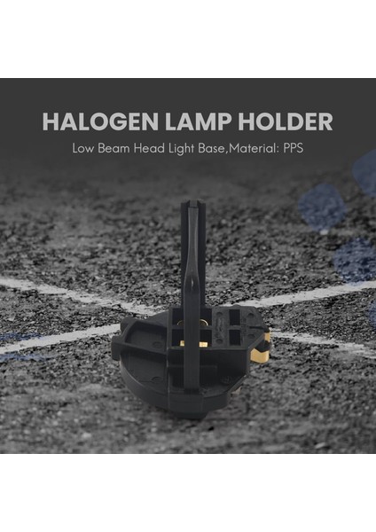 Halojen Lamba Tutucu Düşük Huzmeli Far Işık Bazı Golf 6 Mk6 7 Mk7 Tiguan Touran Sharan Scirocco R Gts 5K0941109 (Yurt Dışından) indirimleri