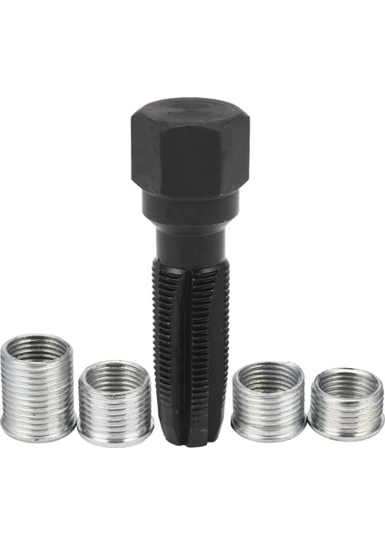 14MM Buji Konu Tamir Takımı Yeniden Diş Açma Aracı Kiti Oyucu Musluğu M14X1.25 (Yurt Dışından)