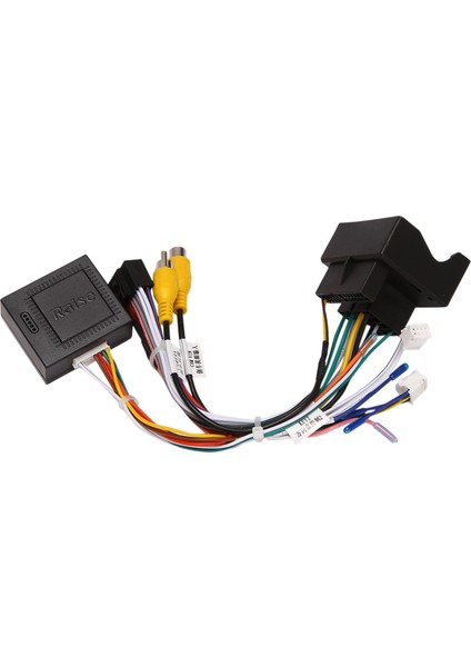 Araba Stereo Ses 16 Pın Android Güç Kablo Demeti Adaptörü + Canbus Kutusu Peugeot 3008/2008/CITROEN C4/c3 Xr/c5/ds6 (Yurt Dışından)