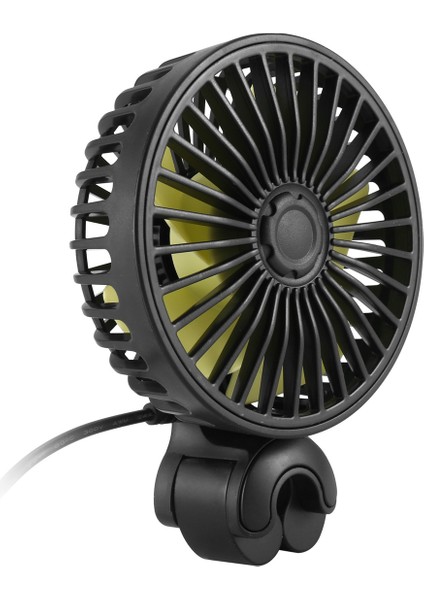 Araba Soğutma Fanı, USB Arka Koltuk Oto Arka Koltuk Fanı 3 Hız Araç Klip Fanı Otomobil Araç Kamyon Van Suv Rv Tekne Otobüs (Yurt Dışından) modelleri