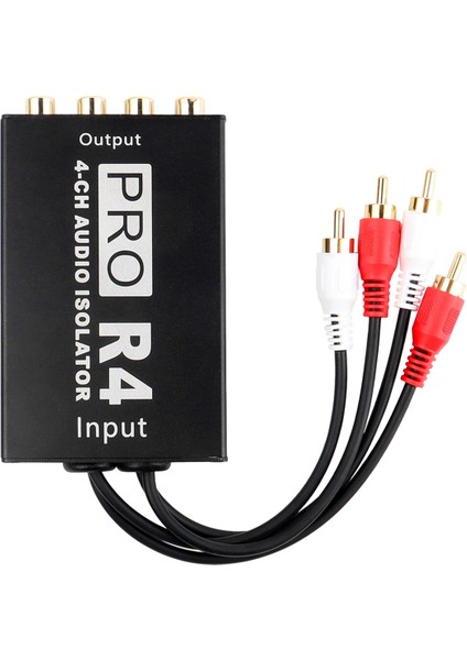 4 Kanallı Ses Izolatörü Rca Ses Gürültü Izolatörü Arabaya Monte Edilen Akım Akustik Gürültü Giderici Ortak Toprak Izolatörü (Yurt Dışından) indirimleri
