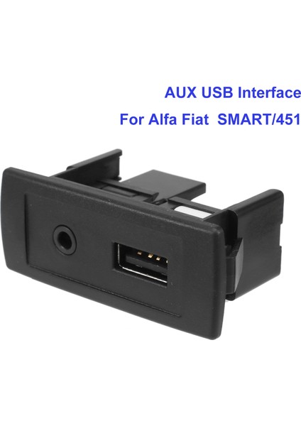 Alfa Fiat Lancia Mercedes-Benz SMART/451 Için Aux USB Arayüzü (Yurt Dışından)